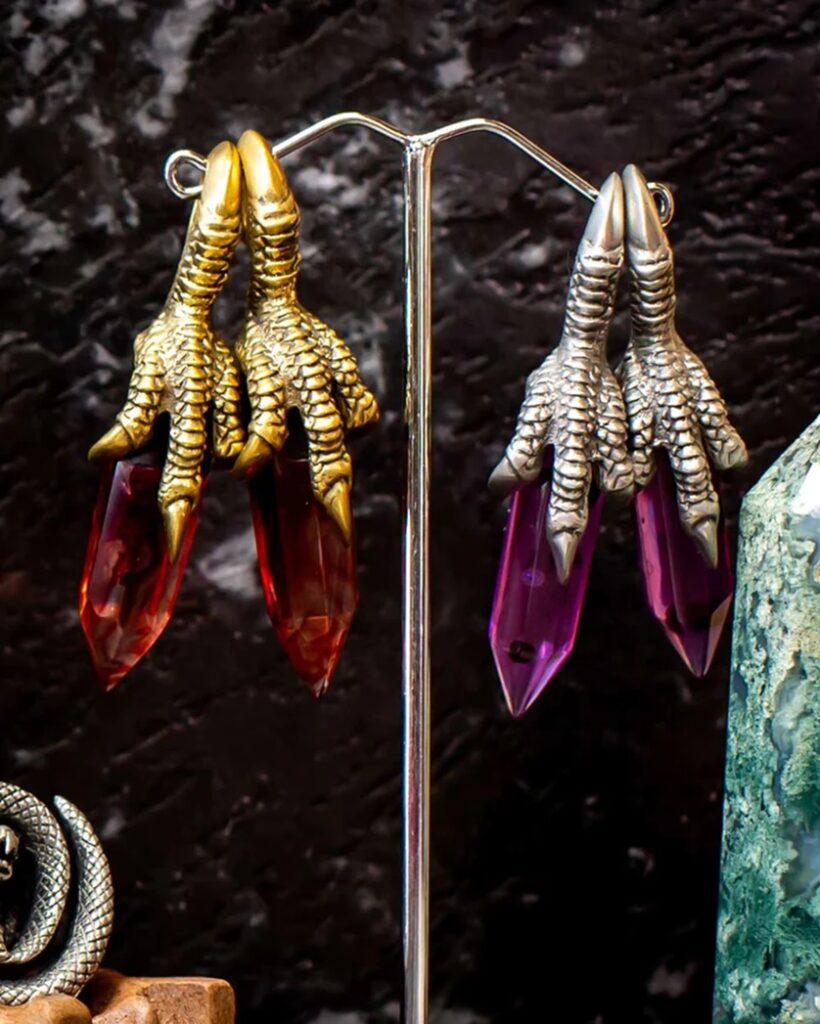 Dragon Claw Earings