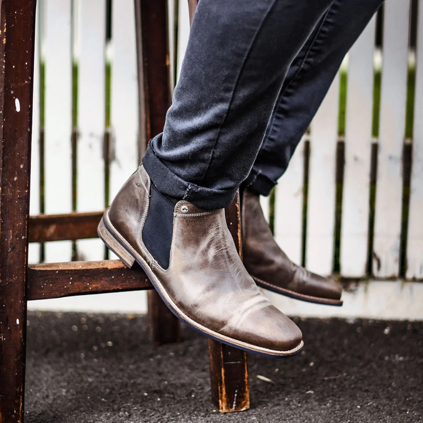 Drake Chelsea Boots Dark Grey